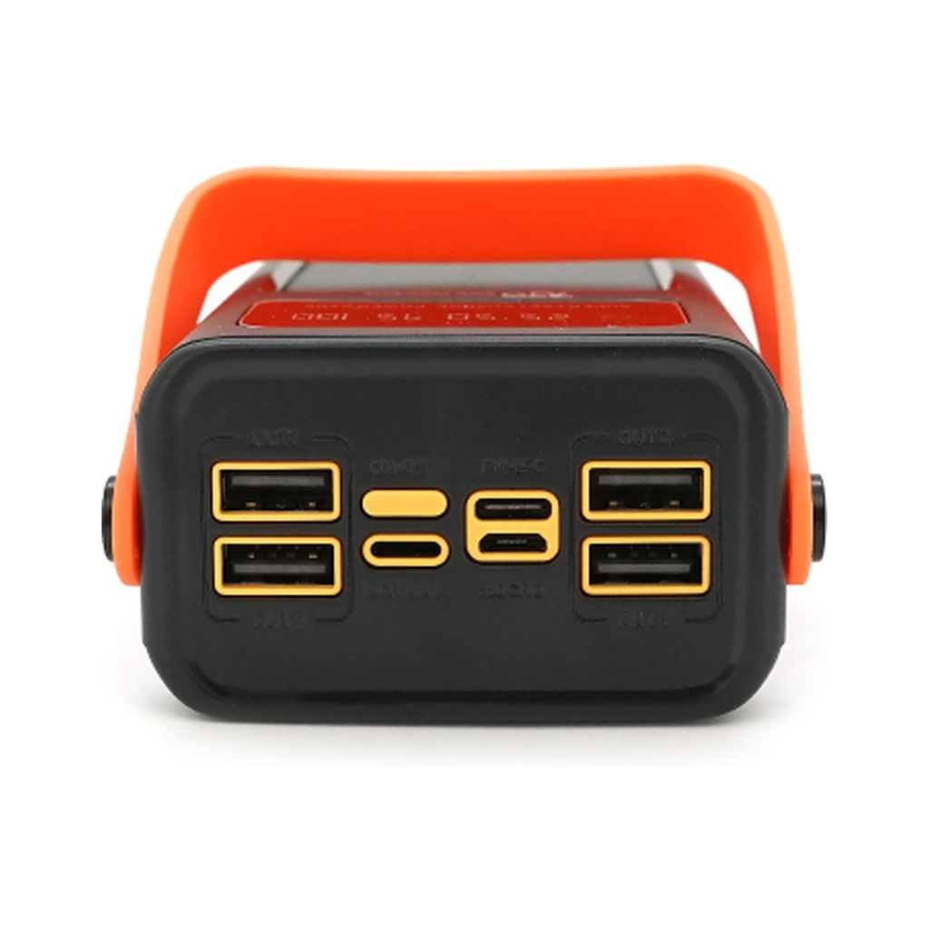 Батарея універсальна 7GO 30000mAh QC/3.0 Solar Black (GPW-03 / 44991) - зображення 5