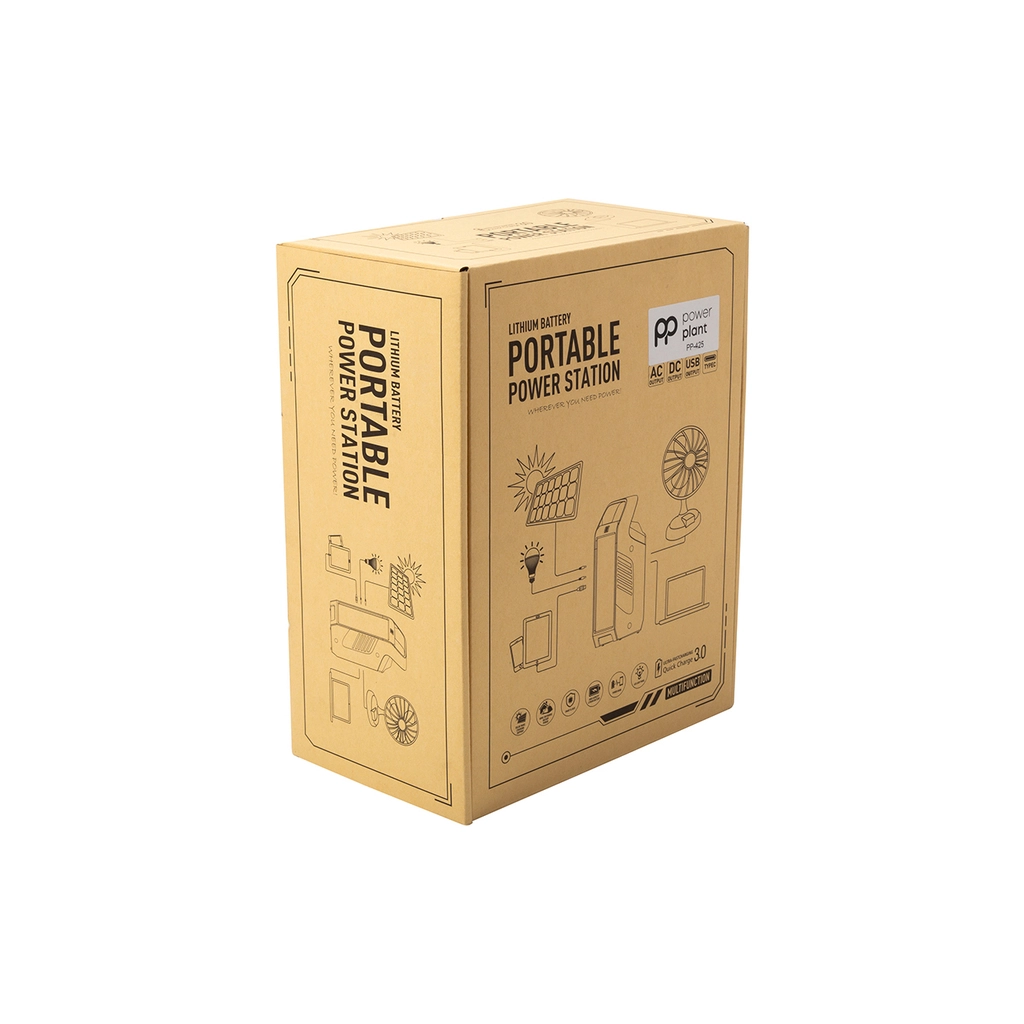 Зарядна станція PowerPlant PP-425 40000mAh, PD 30W, AC 200W (PB931415) - зображення 6