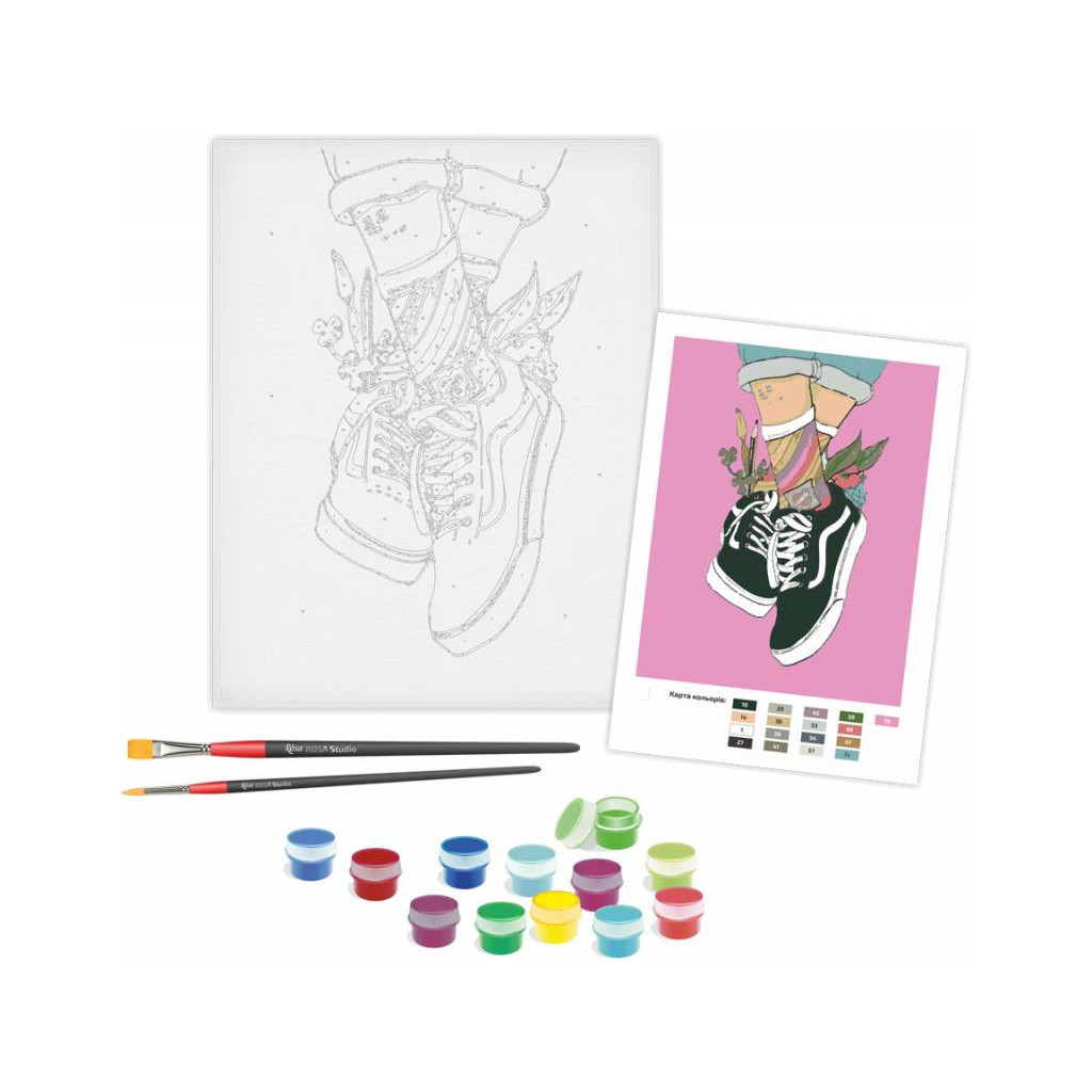 Картина по номерам Rosa Start Творчість 35х45 см (4823098507239) - зображення 3