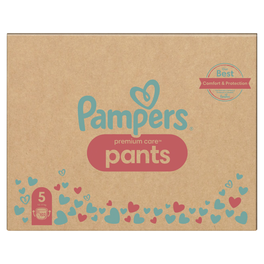 Підгузки Pampers Premium Care Pants Junior Трусики Розмір 5 (12-17 кг) 102 шт. (8006540490976) - зображення 2