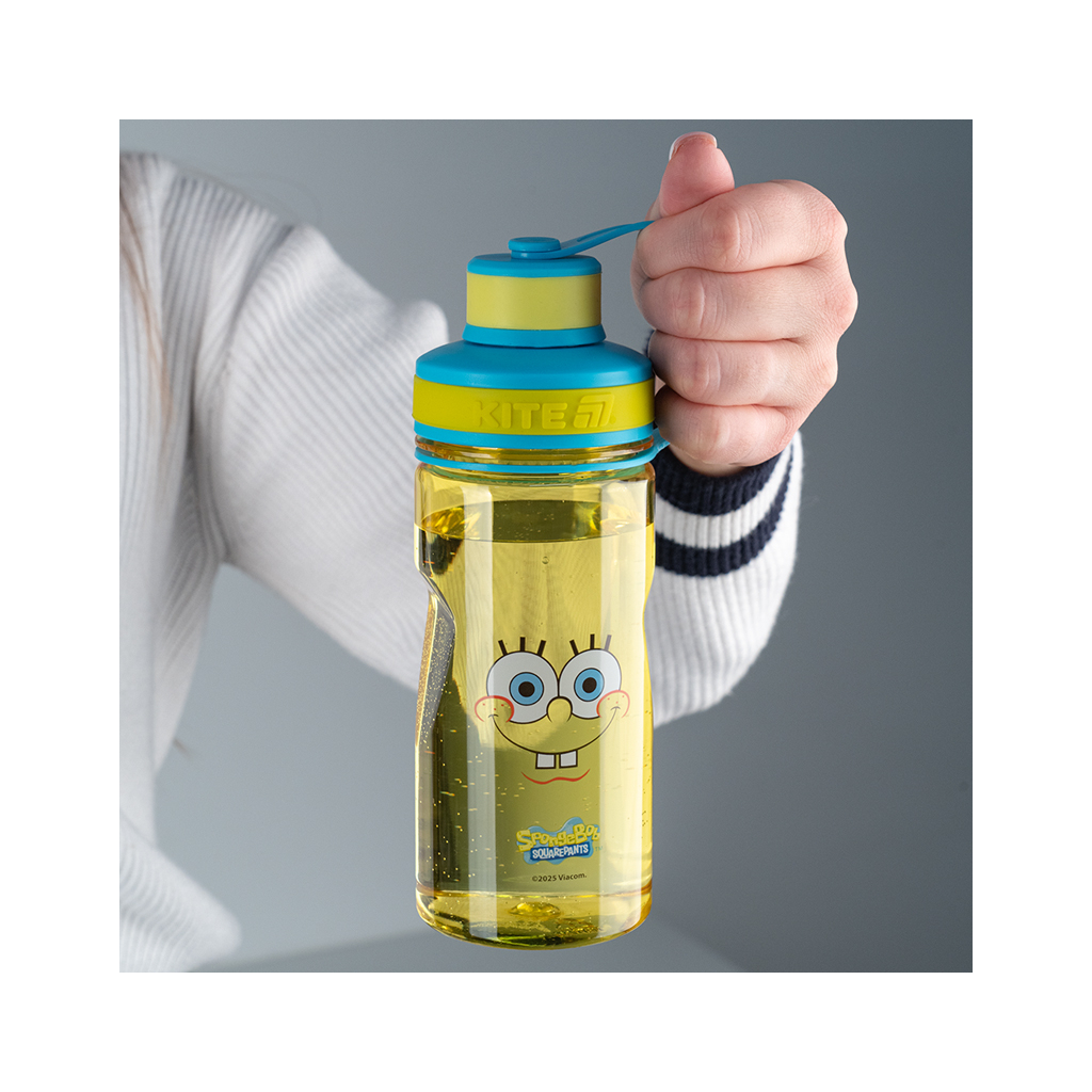 Поїльник-непроливайка Kite Sponge Bob, 500 мл, жовта (SB25-397) - зображення 6