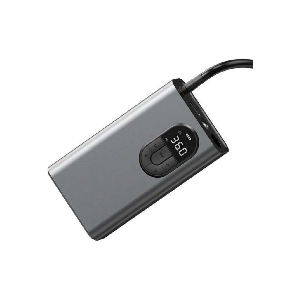 Автомобільний компресор Baseus Energy Source Inflator Pump Tarnish (CRCQB02-0A) (AN) - изображение 2