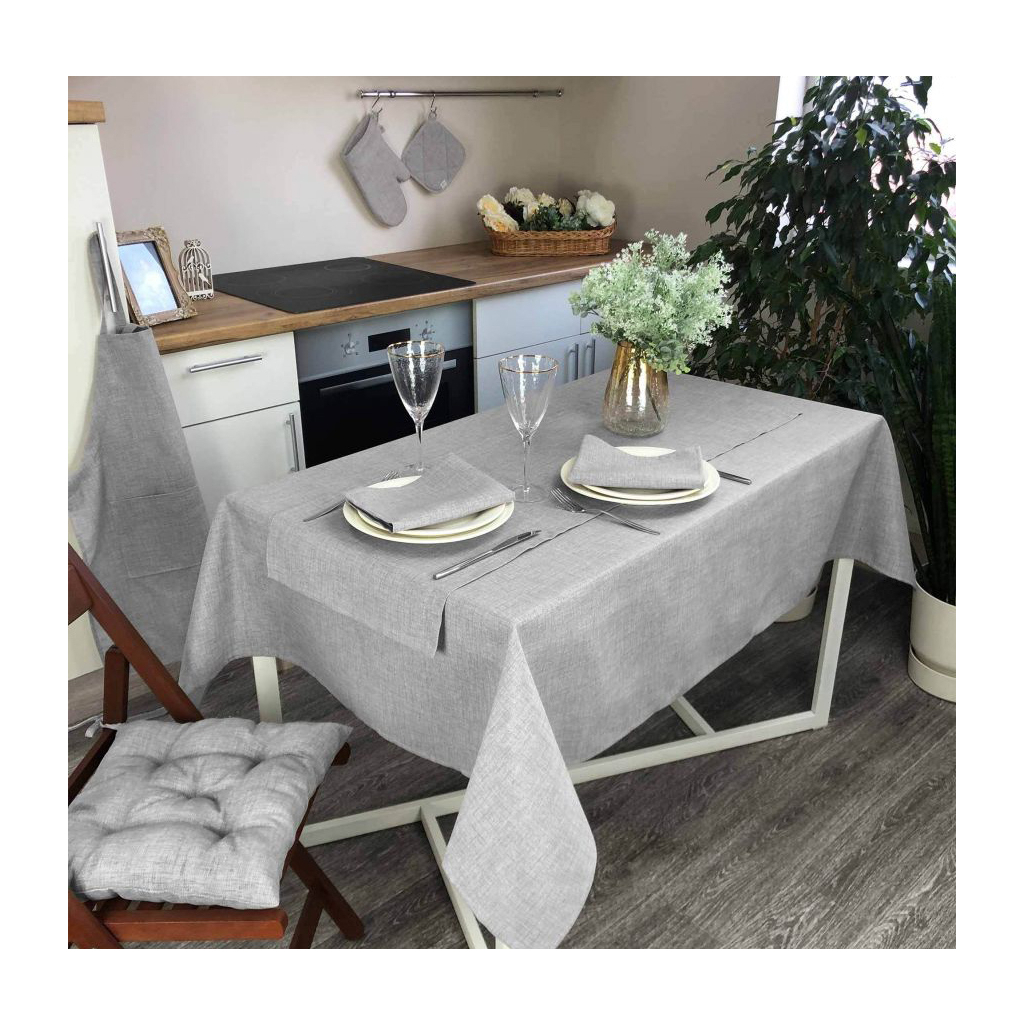 Доріжка на стіл Прованс Gray Milan 120х40 см (4823093436350) - зображення 3