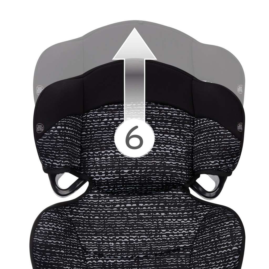 Автокрісло Evenflo Big Kid LX Static Black (032884197392) - зображення 7