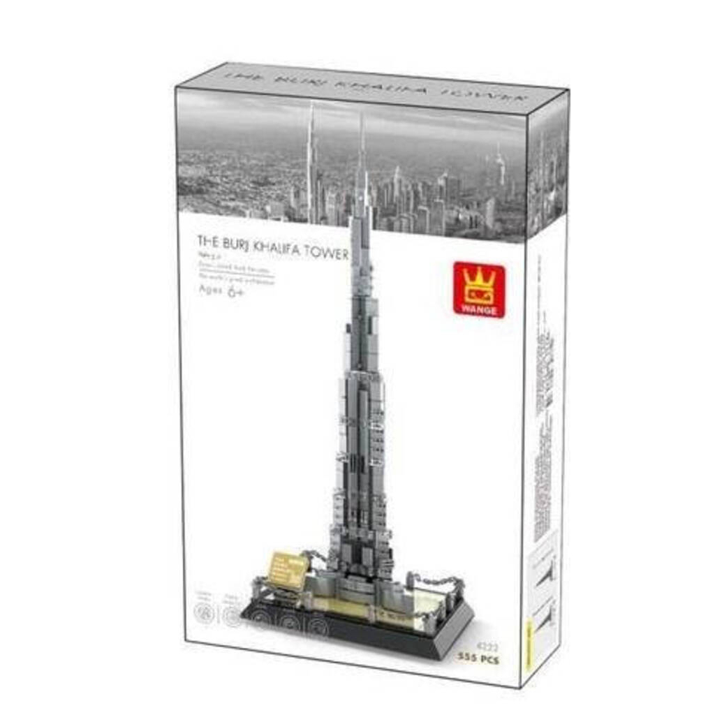 Конструктор Wange Вежа Бурдж-Халіфа, Дубай (WNG-Burj-Khalifa) - зображення 3