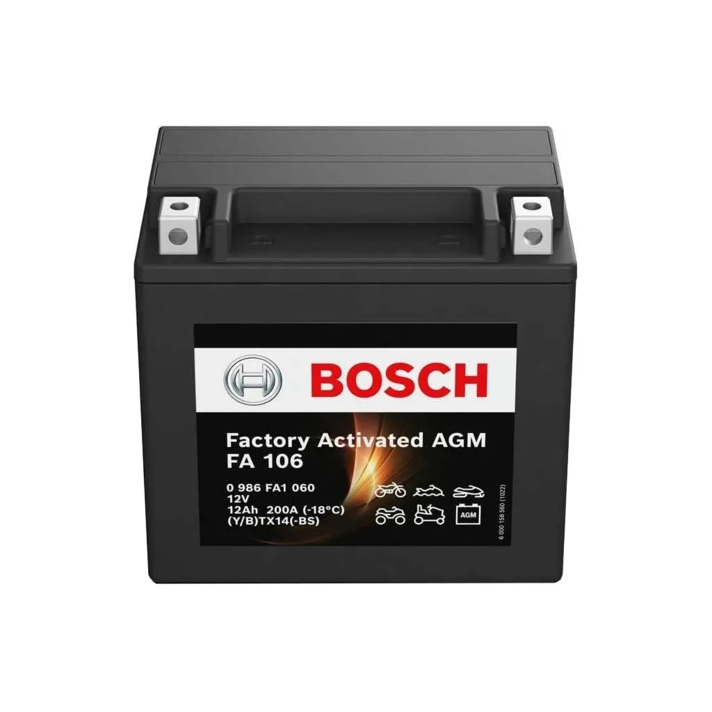 Акумулятор автомобільний Bosch 0 986 FA1 060 - зображення 1