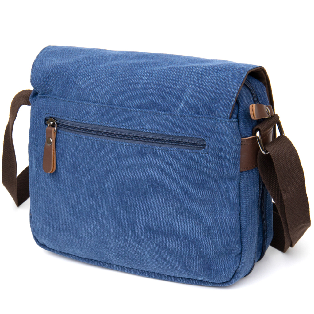 Сумка Vintage Текстильна Синя (20606) - зображення 2