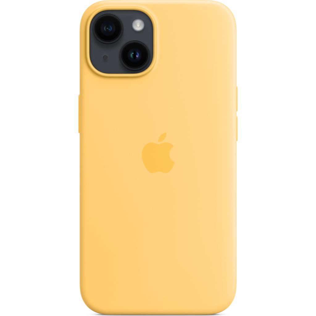 Чохол до мобільного телефона Apple iPhone 14 Plus Silicone Case with MagSafe - Sunglow,Model A2911 (MPTD3ZE/A) - зображення 2