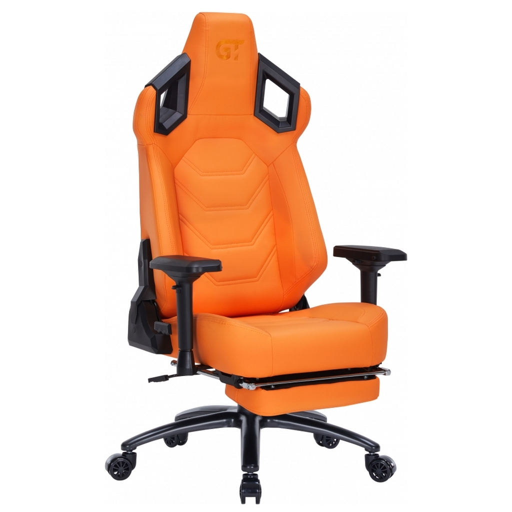 Крісло ігрове GT Racer X-5099 Orange - зображення 9