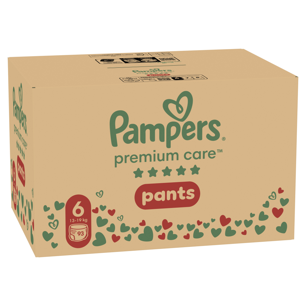 Підгузки Pampers трусики Pants Giant Розмір 6 (14-19 кг) 93 шт (8006540491010) - зображення 2