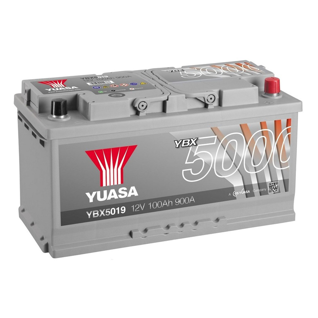 Акумулятор автомобільний Yuasa 12V 100Ah Silver High Performance Battery (YBX5019) - зображення 1
