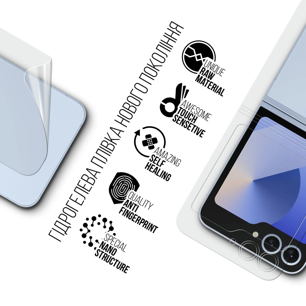 Плівка захисна Armorstandart Back Panel Samsung Flip 6 (SM-F741) (ARM79582) - зображення 2