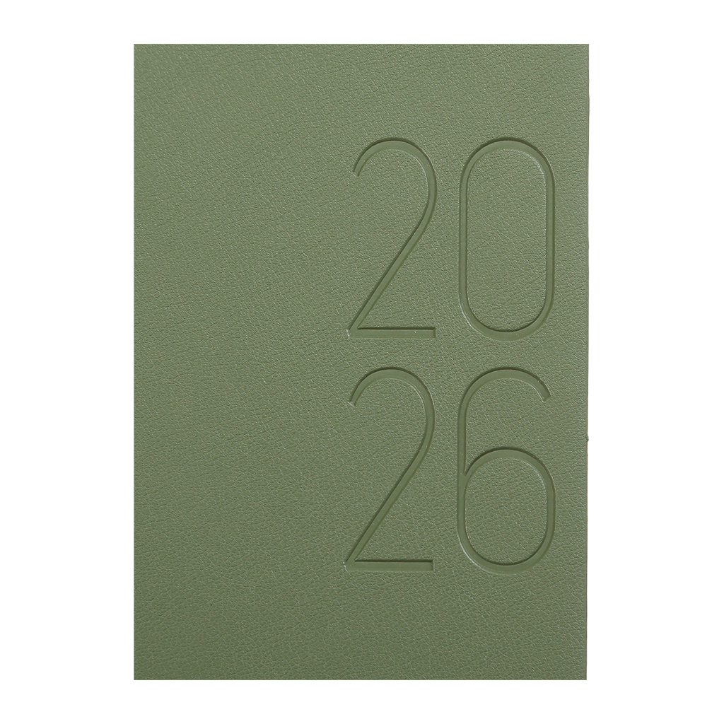 Тижневик Buromax датований 2026 MORANDI STYLE, А5 зелений (BM.21135-04) - зображення 3