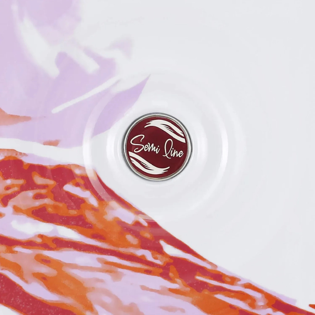 Валіза Semi Line 20" S T5654-1 White/Red Print (DAS302888) - зображення 9