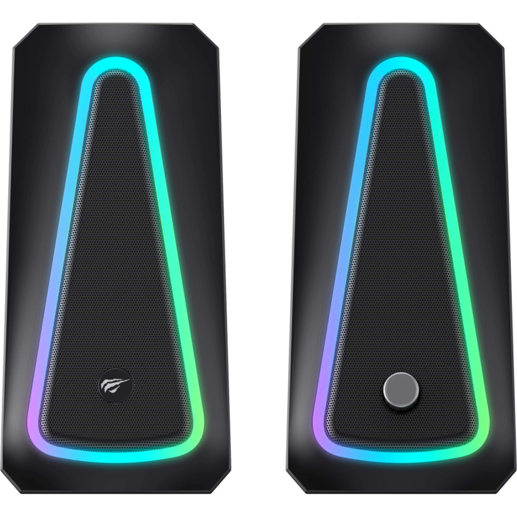Акустична система Havit HV-SK208 PRO USB RGB Black (6939119052256) - зображення 2