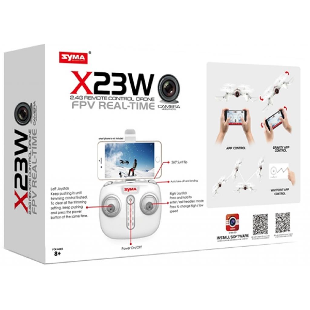 Радіокерована іграшка Syma Квадрокоптер с 2,4 Ггц управ.і FPV-камер (X23W Black) - зображення 5