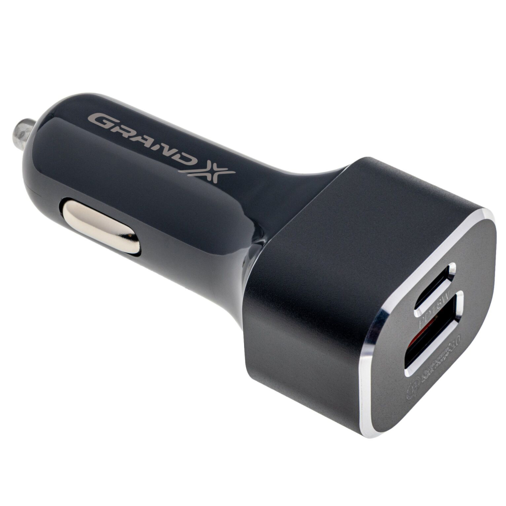 Зарядний пристрій Grand-X CH-29 PD 3.0, Quick Charge QС3.0, 1 TypeC, 1 USB (CH-29) - зображення 4