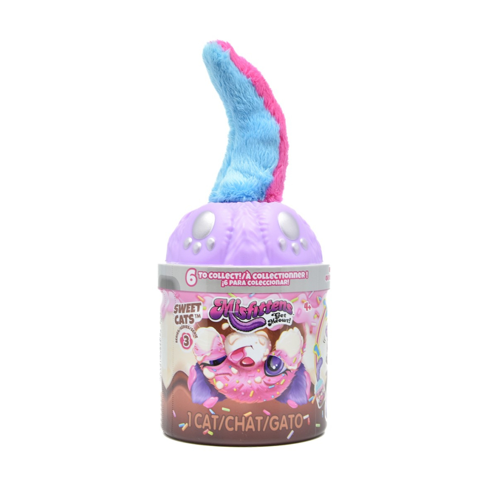 М'яка іграшка Misfittens сюрприз Mini W3 – Котик в банке (03948(W3)) - зображення 1