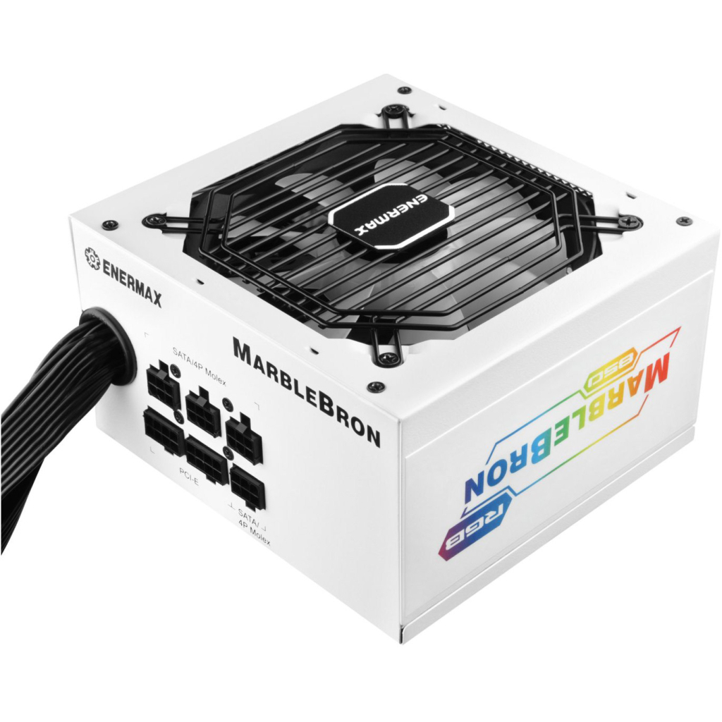Блок живлення Enermax 850W MARBLEBRON 82+ (EMB850EWT-W-RGB) - изображение 3