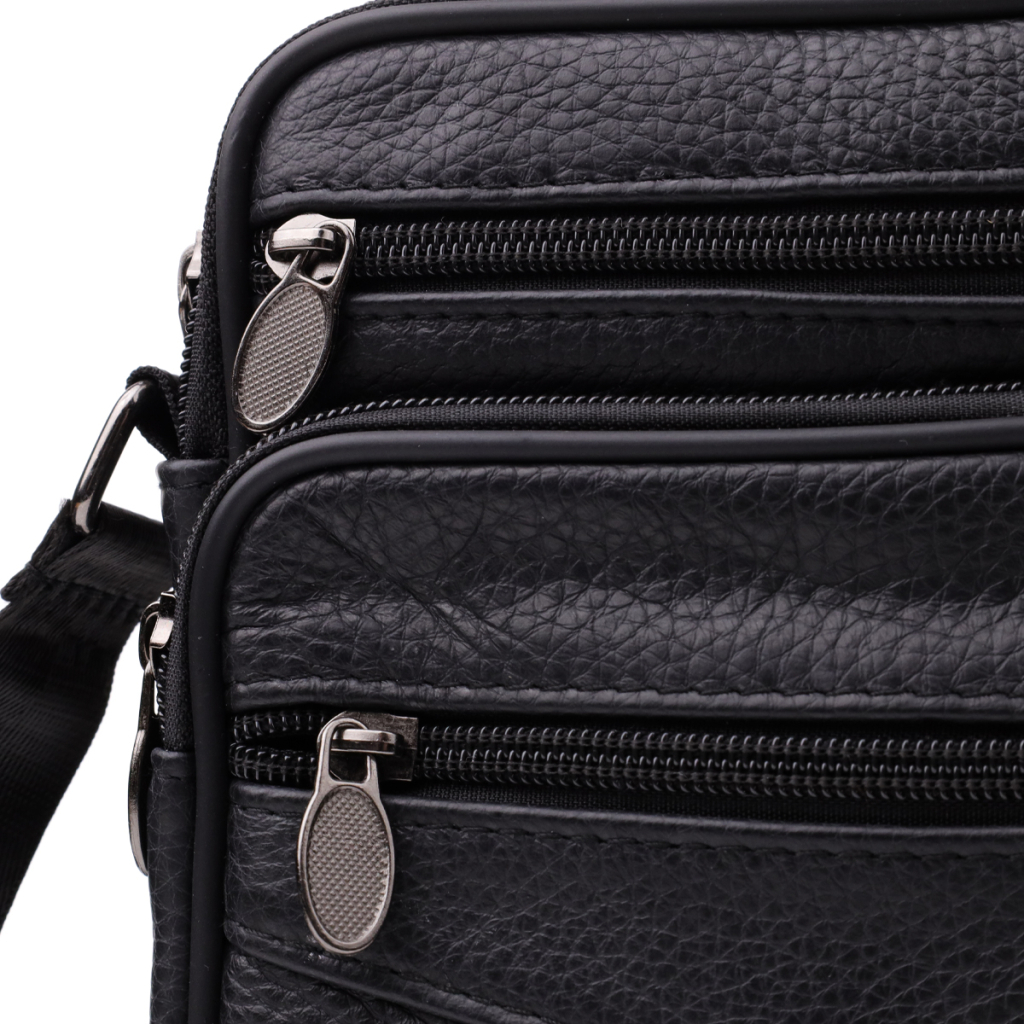 Сумка Vintage З натуральної шкіри Чорна (22864) - зображення 6