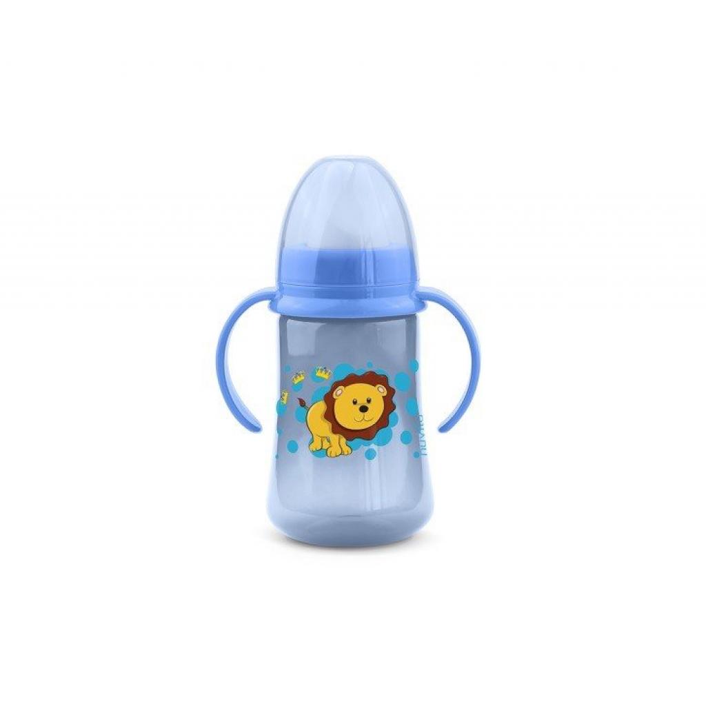 Поїльник-непроливайка Nuvita 6 міс+ 250 мл з м'яким носиком синій (NV1440Blue) - зображення 1