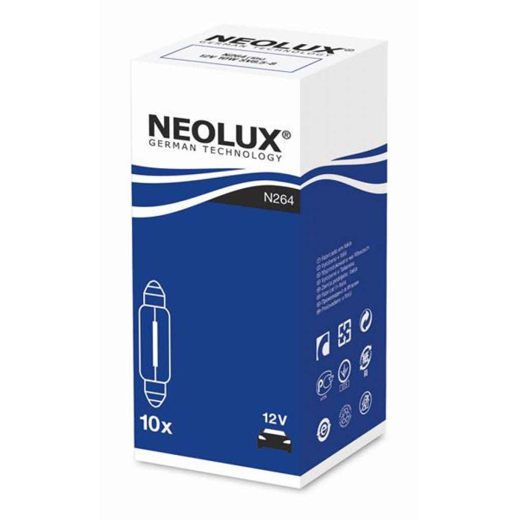 Автолампа Neolux 10W (N264) - зображення 2