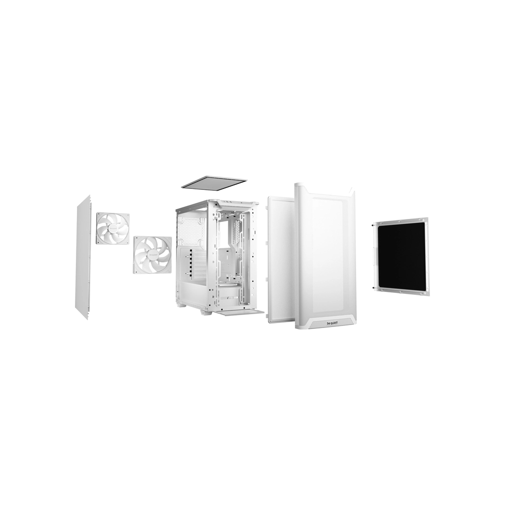 Корпус Be quiet! PURE BASE 501 Airflow білий (BG075) - зображення 4