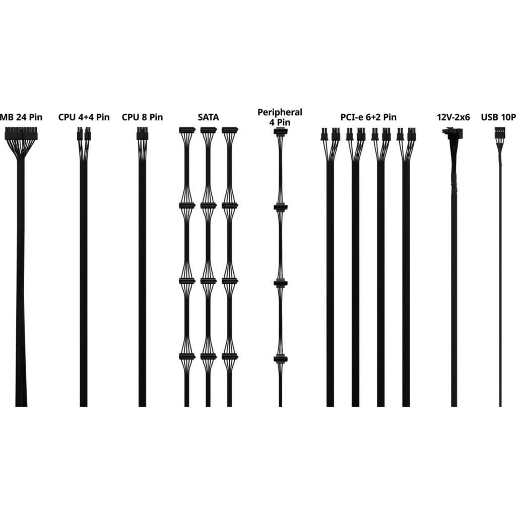 Блок живлення CoolerMaster 1100W X Silent Edge Platinum (MPS-B001-AZBP-BEU) - зображення 10