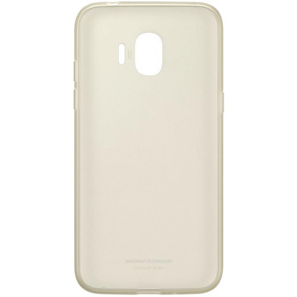 Чохол до мобільного телефона Samsung Galaxy J2 2018 (J250) Jelly Cover Gold (EF-AJ250TFEGRU) - зображення 2