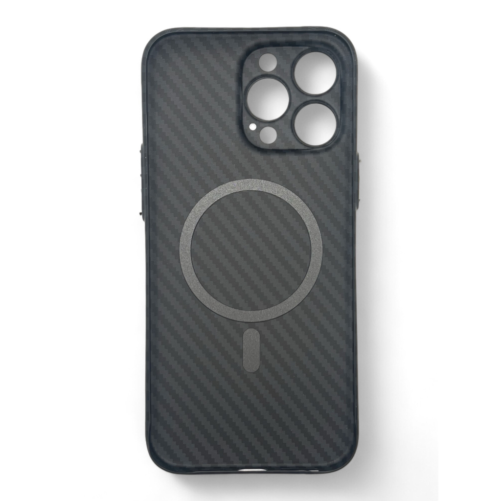 Чохол до мобільного телефона BeCover Carbonite Case (MagSafe) для Apple iPhone 16 Pro Max Black (712069) - зображення 2