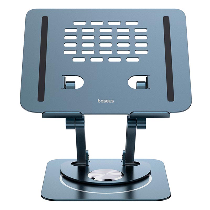 Підставка для ноутбука Baseus UltraStable Pro Series Rotatable and Foldable Laptop Stand (Three-Fold Version) Space Grey (B10059900811-01) - зображення 4