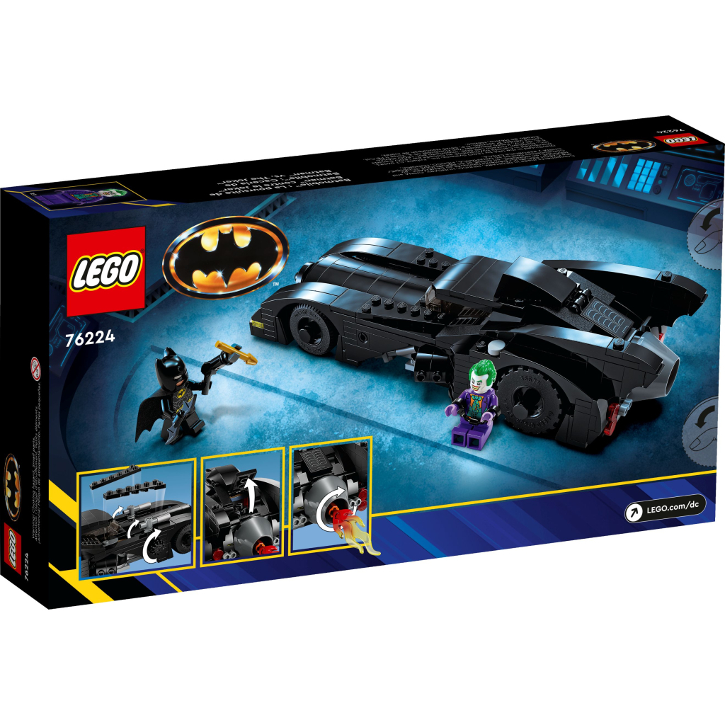 Конструктор LEGO DC Batman Бетмобіль: Переслідування. Бетмен проти Джокера (76224) - зображення 8