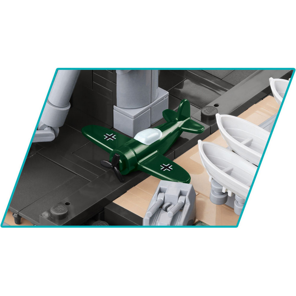 Конструктор Cobi Лінкор Тірпіц 1:300, 2880 деталей (COBI-4839) - зображення 7