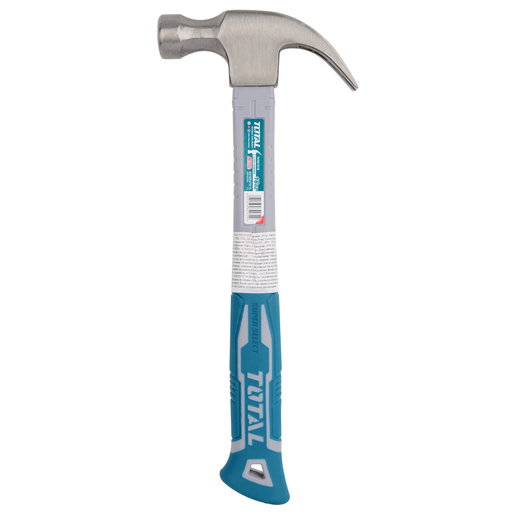 Молоток Total THTS7316 з обценьками, 450гр. (THTS7316) - зображення 1