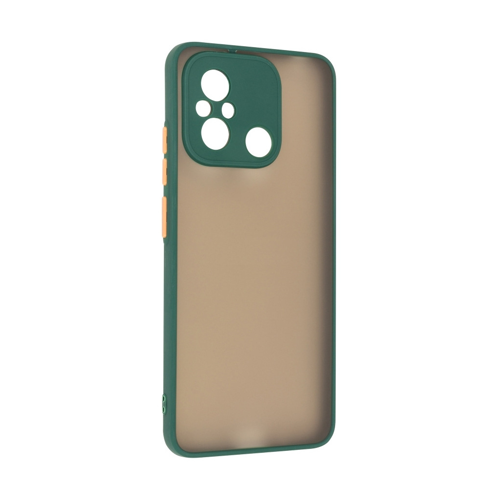 Чохол до мобільного телефона Armorstandart Frosted Matte Xiaomi Redmi 12C Dark Green (ARM66746) - зображення 1