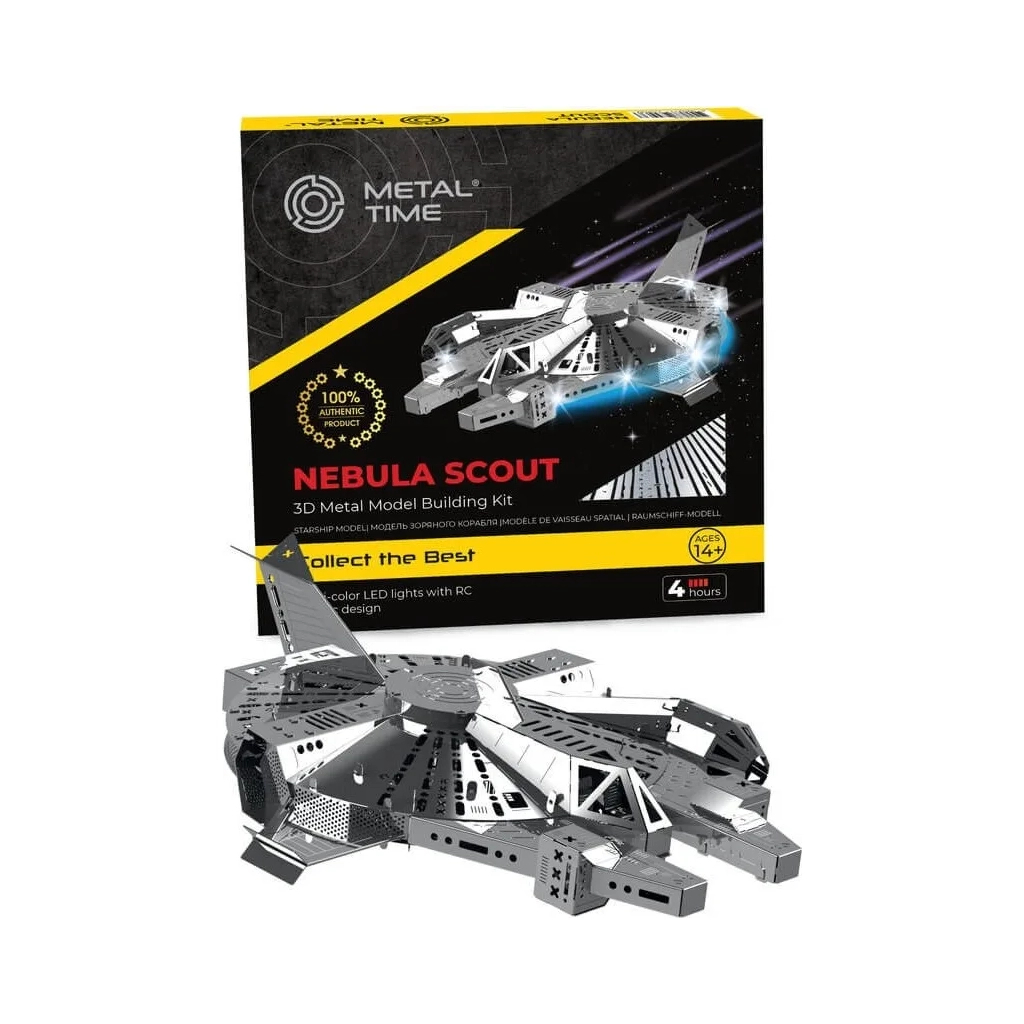 Конструктор Metal Time Колекцiйна модель Nebula Scout Spaceship Зореліт (MT098) - зображення 1