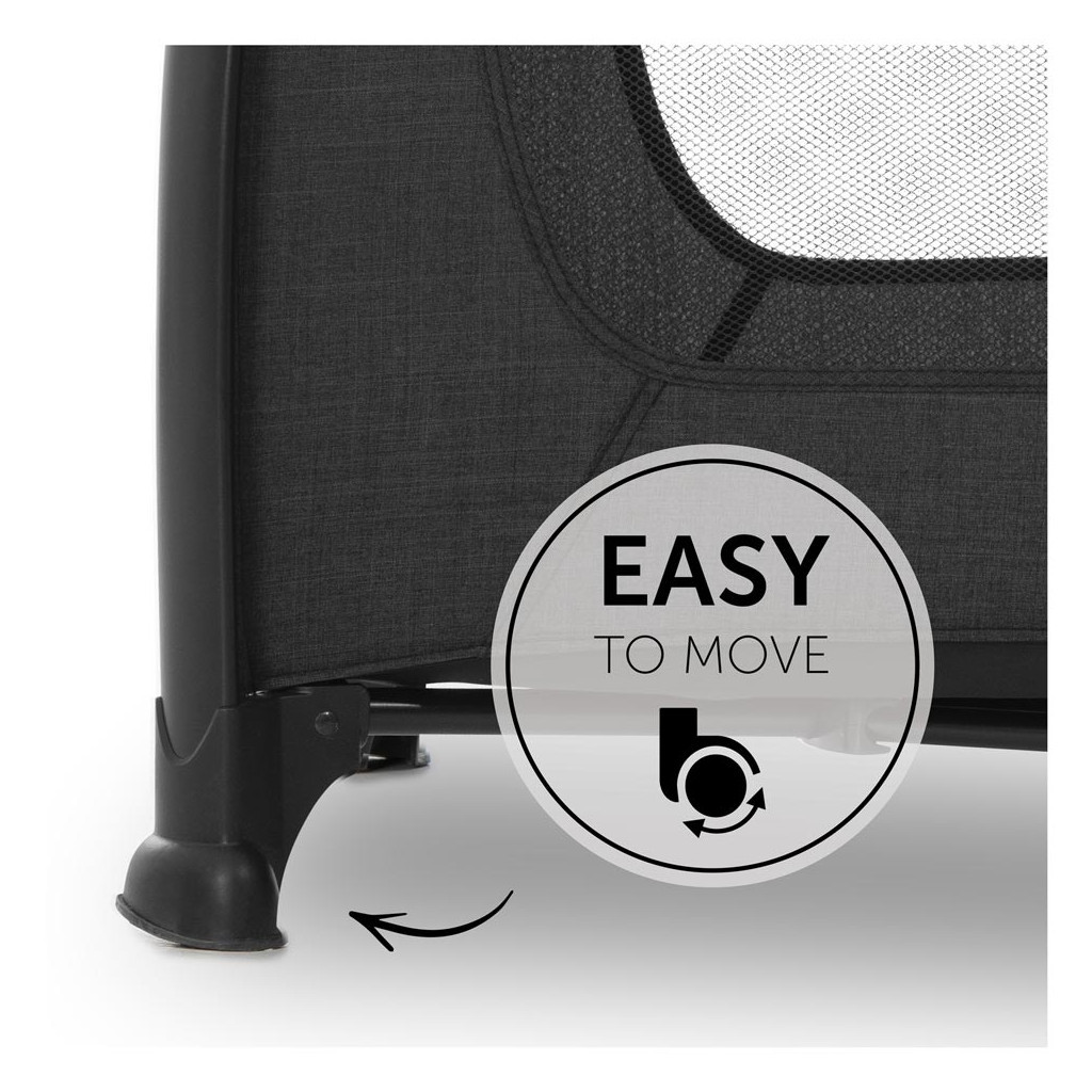 Дитячий манеж Hauck Play N Relax Melange Black (60010-8) - зображення 8