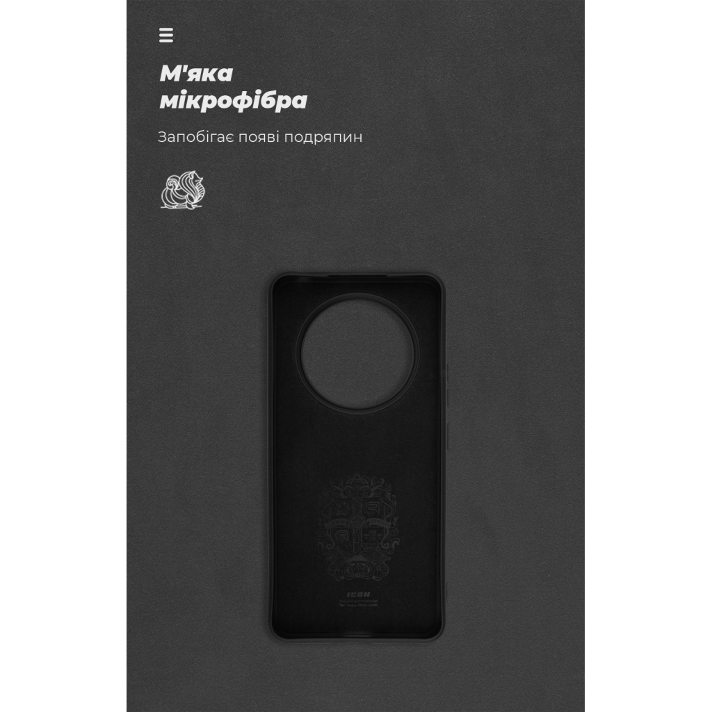 Чохол до мобільного телефона Armorstandart ICON Realme 12+ Black (ARM74765) - зображення 4