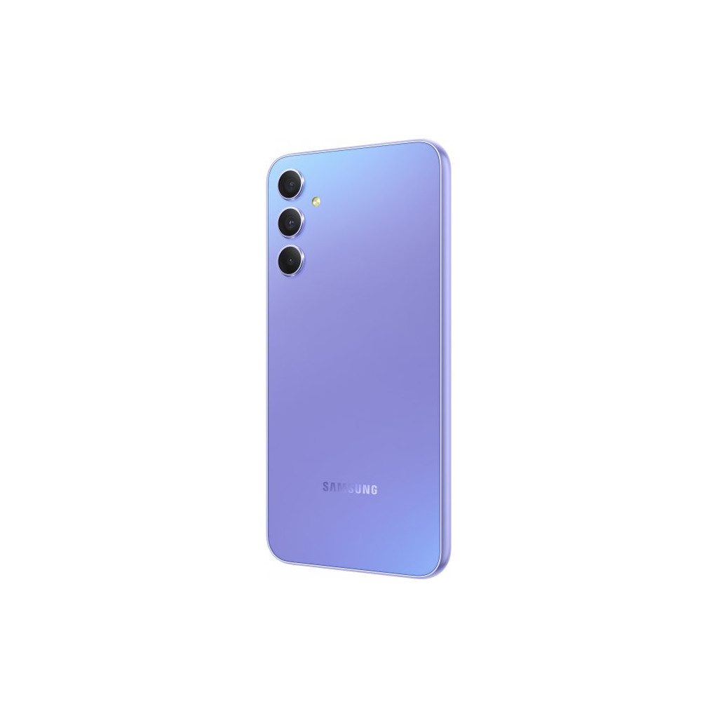 Мобільний телефон Samsung Galaxy A34 5G 6/128Gb Light Violet (SM-A346ELVASEK) - зображення 6