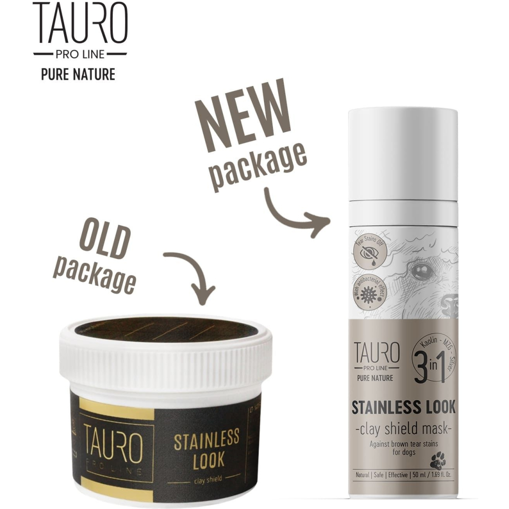 Маска для тварин Tauro Pro Line Stainless look Видаляє бурі плями навколо очей і рота 50 мл (TPL63380) - зображення 2