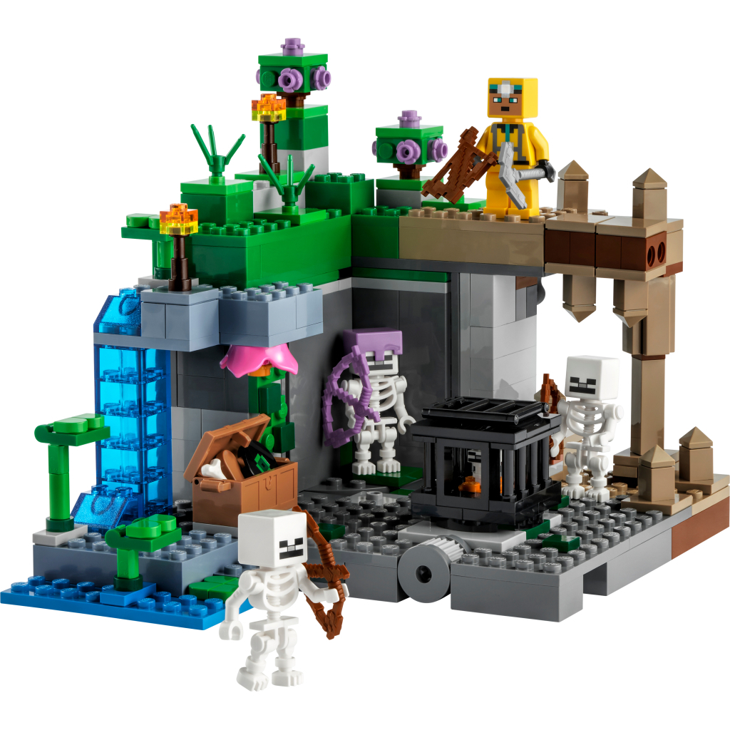 Конструктор LEGO Minecraft Підземелля скелетів 364 деталі (21189) - зображення 9