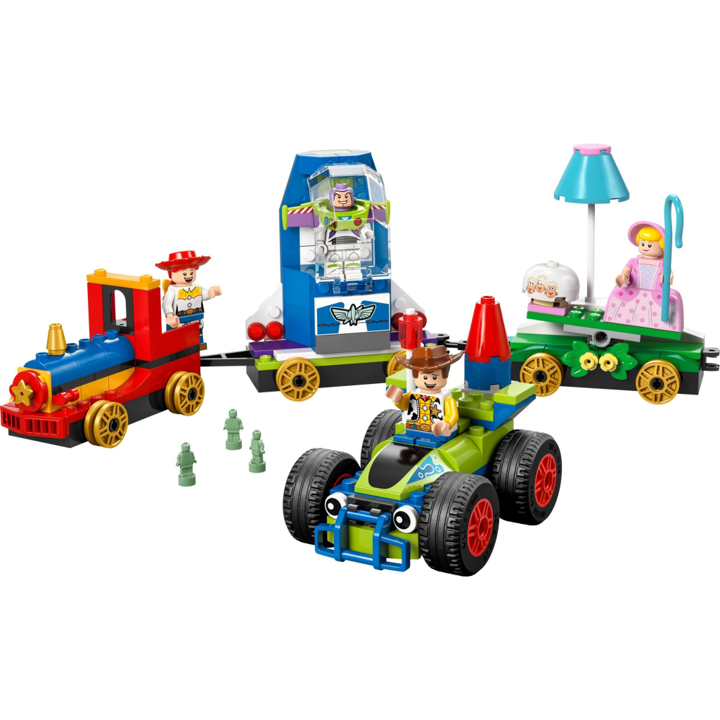 Конструктор LEGO Disney та Pixar Святкування з Історії іграшок: поїзд та авто для гонок (43264) - зображення 2