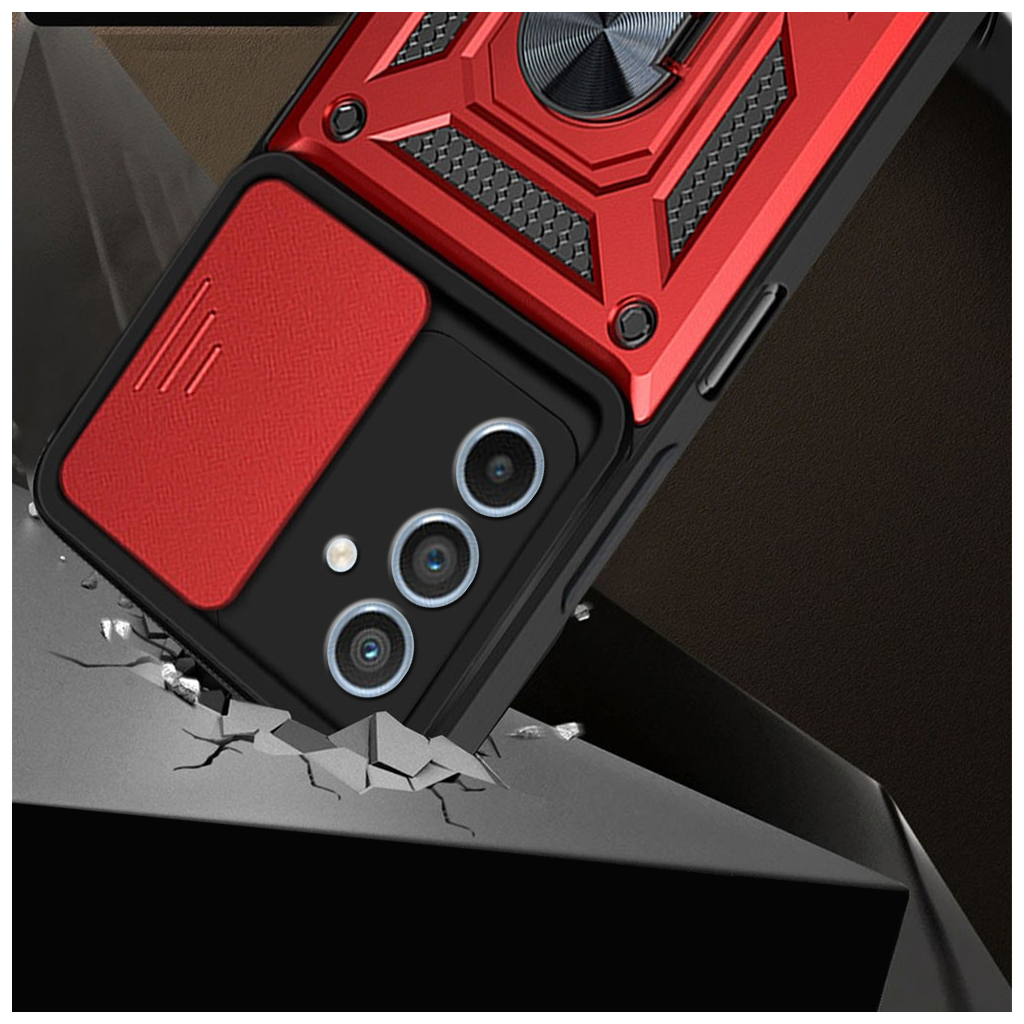 Чохол до мобільного телефона BeCover Military Samsung Galaxy M15 5G SM-M156 Red (711055) - зображення 4