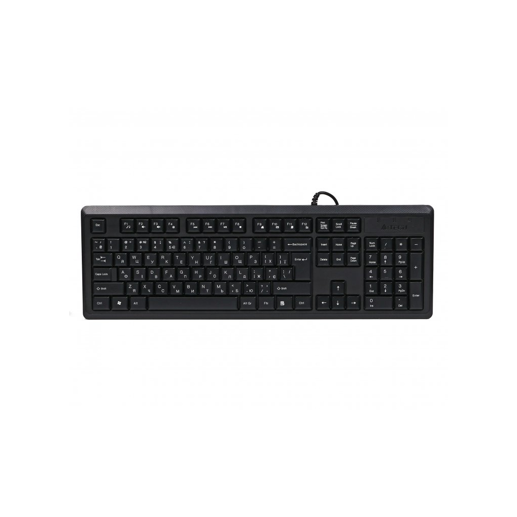 Клавіатура A4Tech KR-92 Black - зображення 1