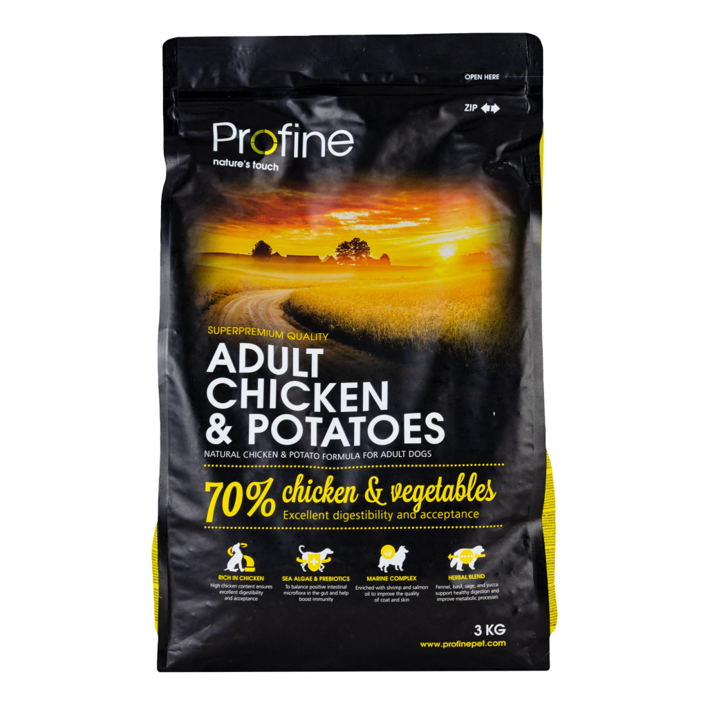 Сухий корм для собак Profine Adult Chicken з куркою та картоплею 3 кг (8595602517442) - зображення 2