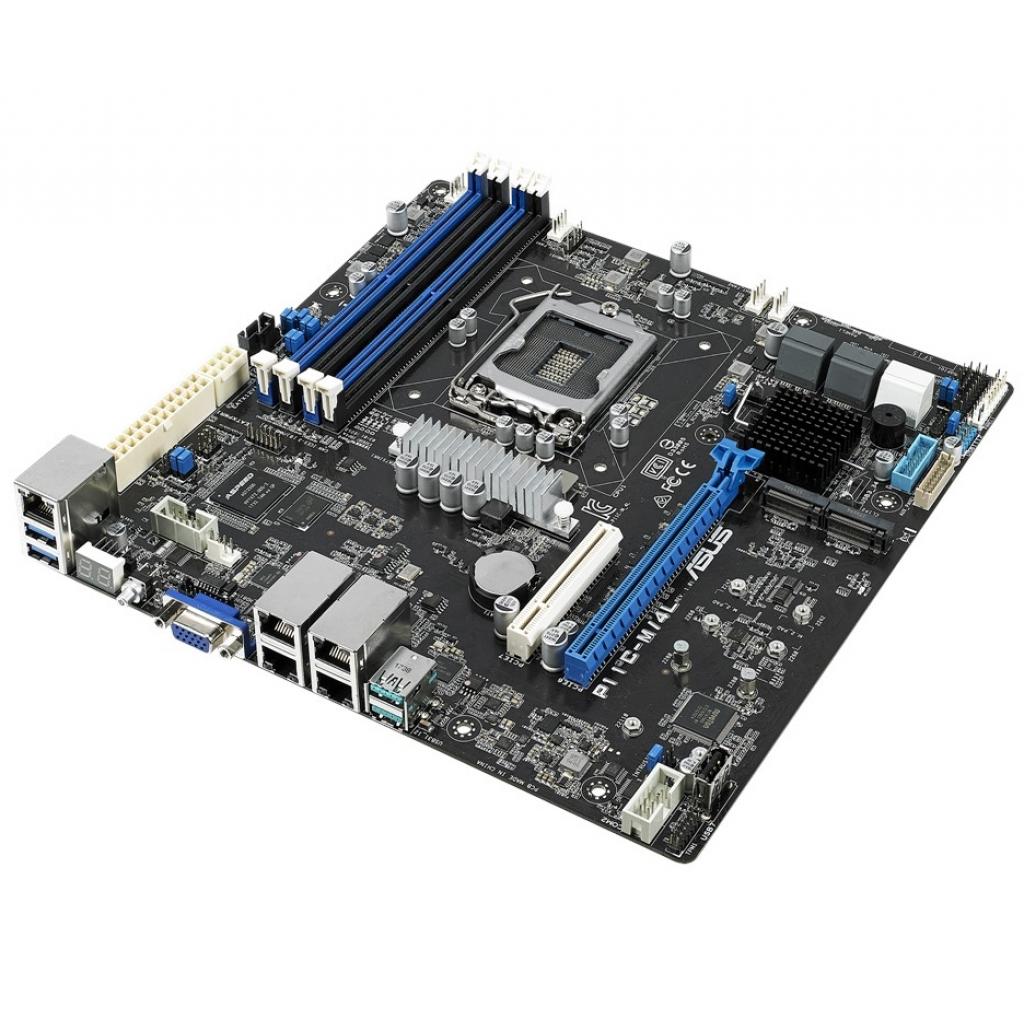 Серверна материнська плата ASUS P11C-M/4L s1151 C242, 4xDDR4, M.2 mATX (P11C-M/4L) - зображення 2
