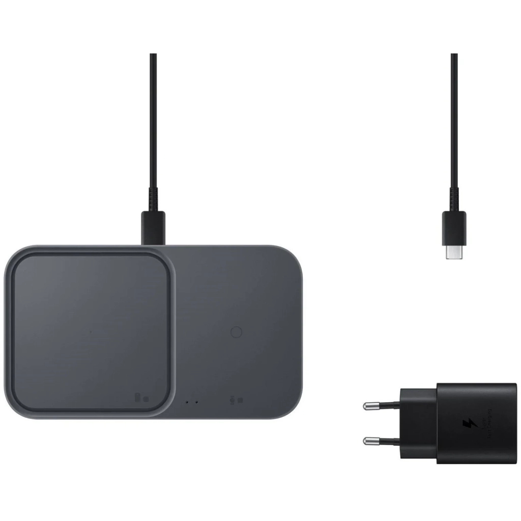 Зарядний пристрій Samsung Duo 15W with Power Adaptor (EP-P5400TBEGEU) - зображення 7