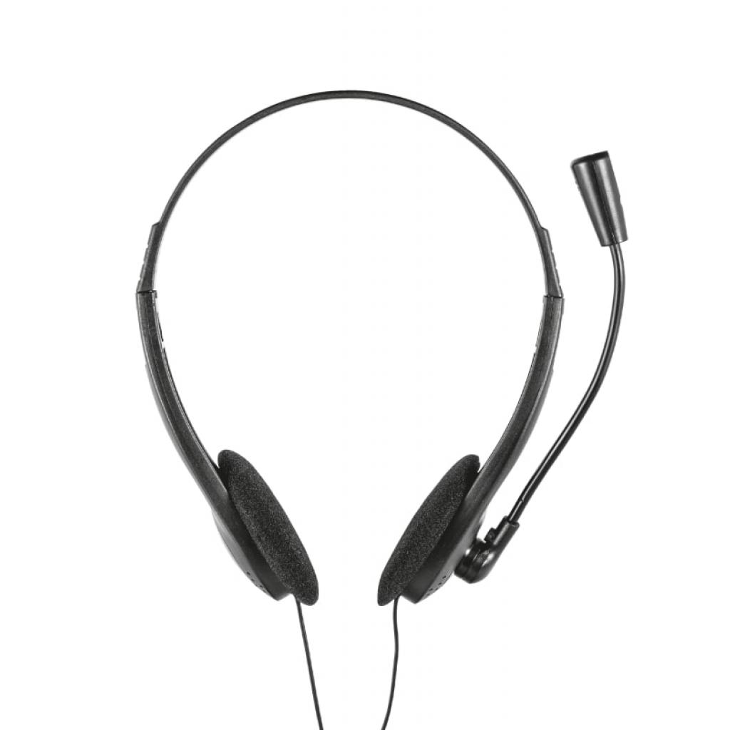 Навушники Trust Primo Chat 3.5mm BLACK (21665) - зображення 4