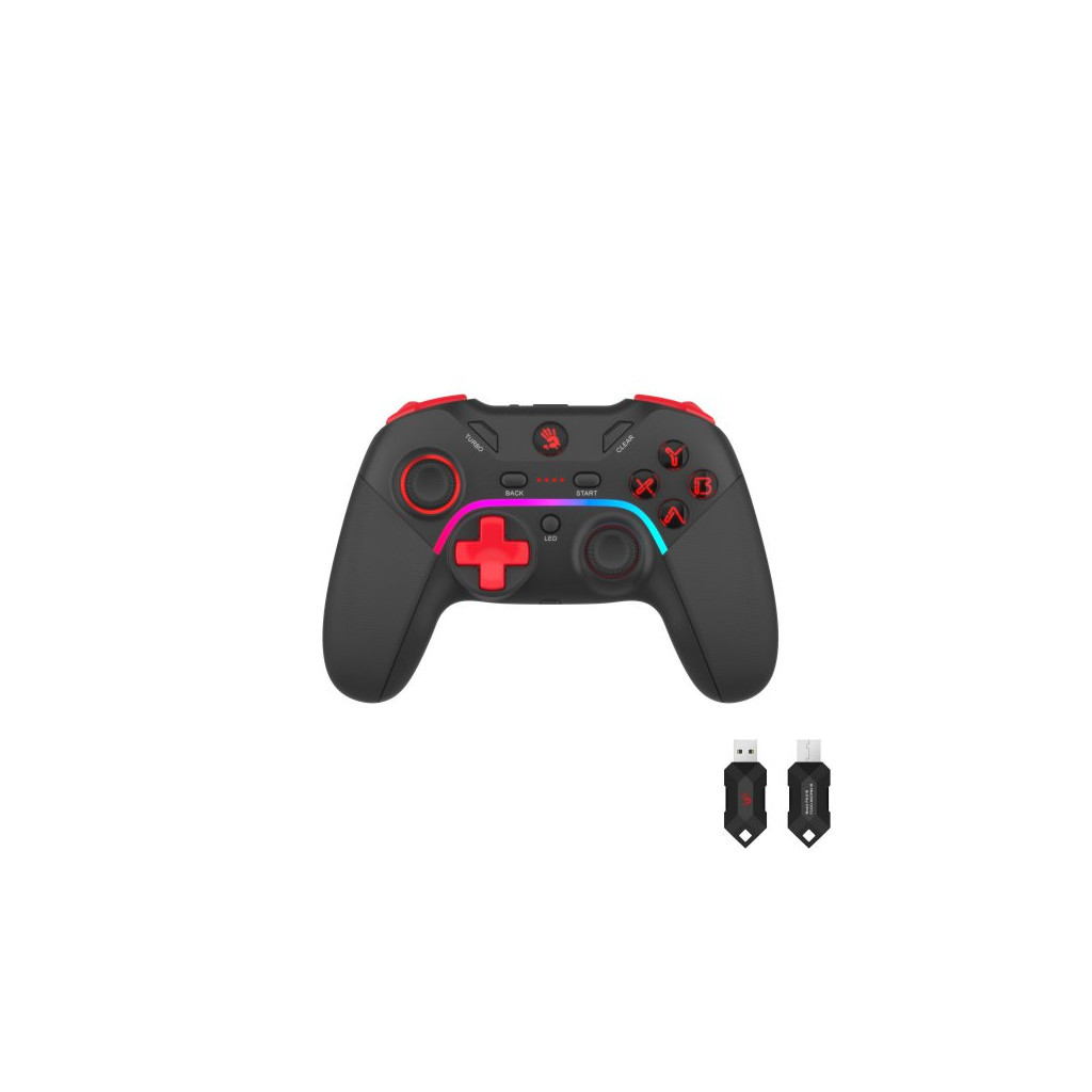 Геймпад A4Tech Bloody GPW70 Wireless/USB Sports Black (4711421995801) - зображення 1