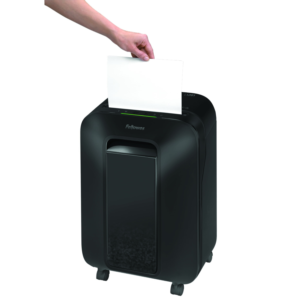 Знищувач документів Fellowes LX201 black (f.U5050001) - зображення 5